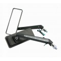 RDR 103 Motorcycle Rear View Side Mirror (Equipped with LED Light)
